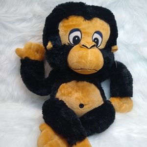 Classic Toy Co, Inc. Black/Brown 15" tall Lg. Floppy Monkey Plush Carnival Baby